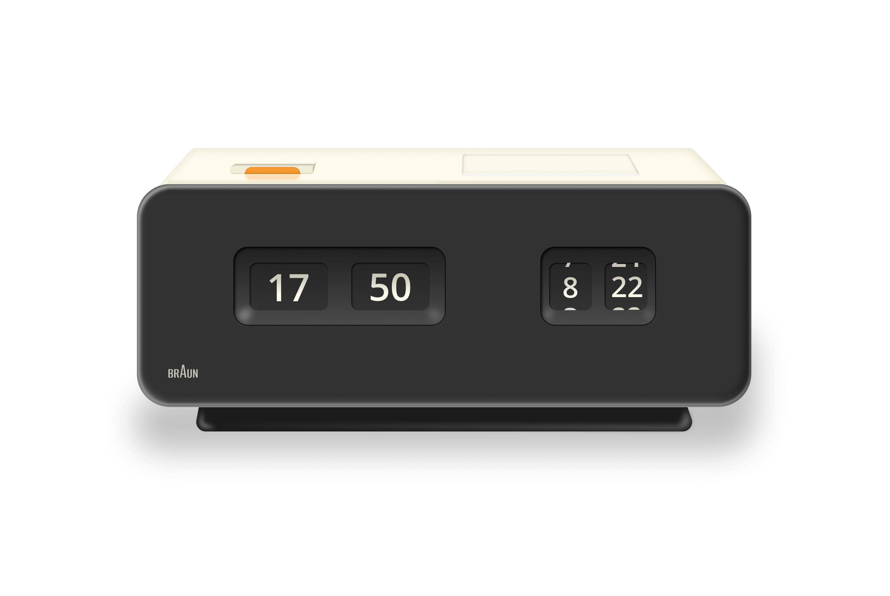 Alarm clock illustration — Figma exploration (3 of 4)